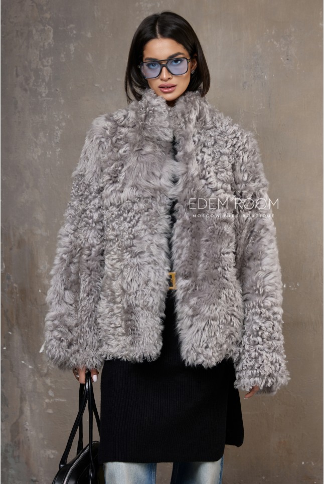 двухсторонняя шуба - дублёнка из овчины