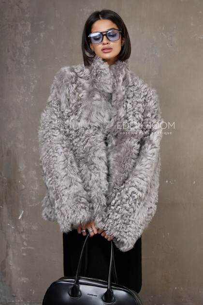 двухсторонняя шуба - дублёнка из овчины