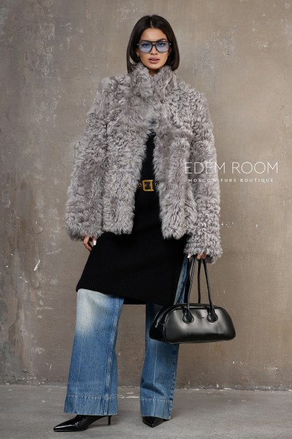 двухсторонняя шуба - дублёнка из овчины
