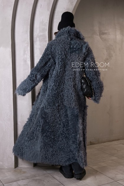 двухсторонняя шуба - дублёнка из овчины