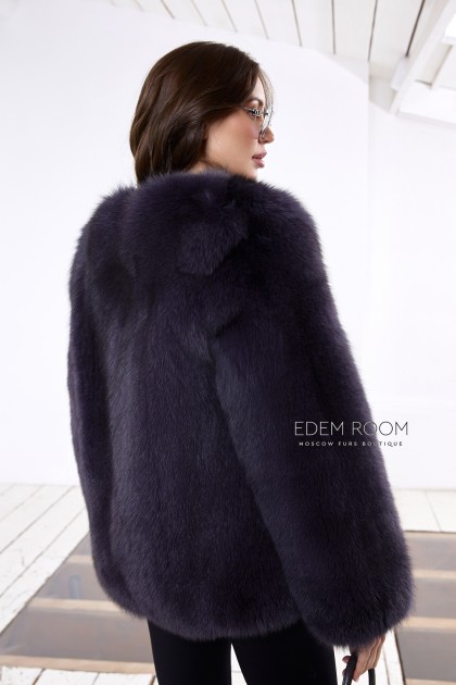 шуба из меха финского песца