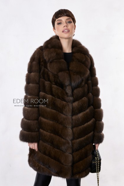 шуба из соболя