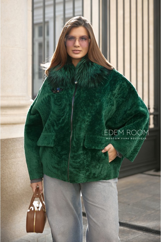 куртка - дублёнка на большие размеры