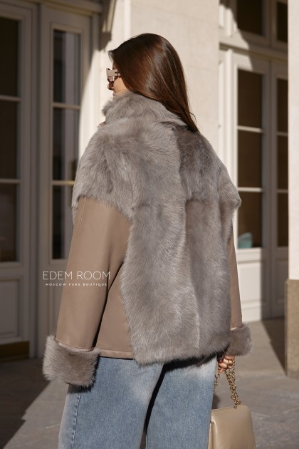 меховая куртка - дубленка