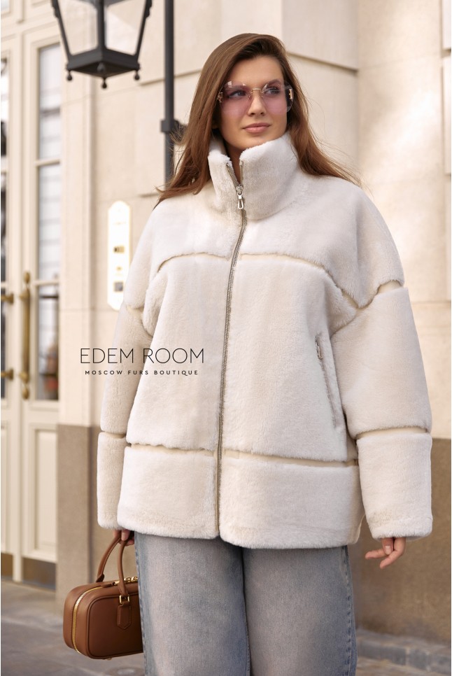 меховая куртка - дублёнка 