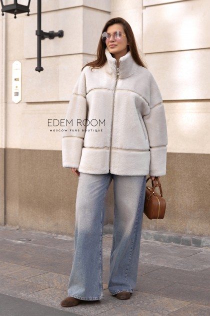 меховая куртка - дублёнка 