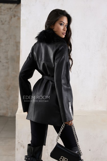 итальянская кожаная куртка ручной работы