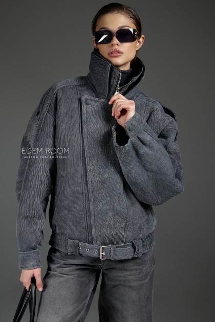 молодежная куртка - дублёнка