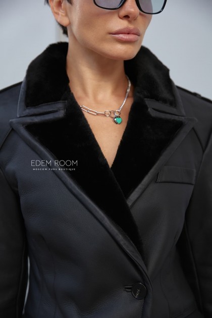 дублёнка - пиджак