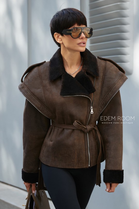 современная куртка - дублёнка