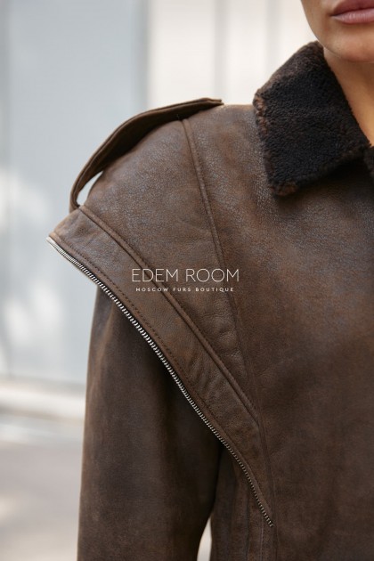 современная куртка - дублёнка