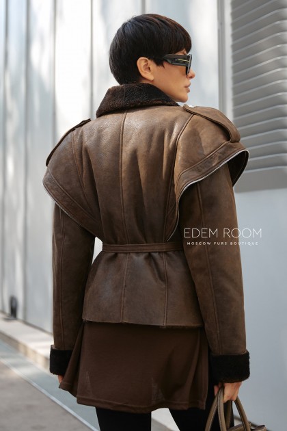 современная куртка - дублёнка