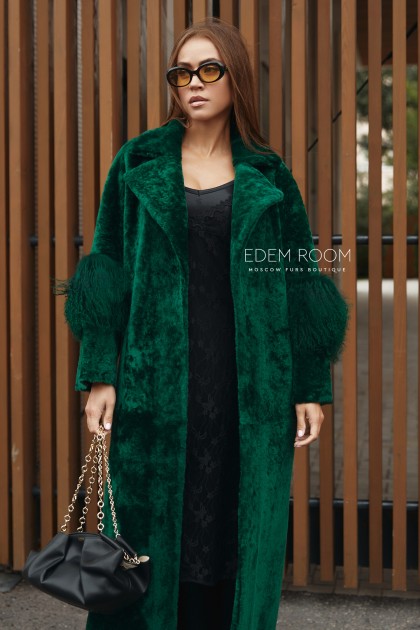 женская шубка - дубленка