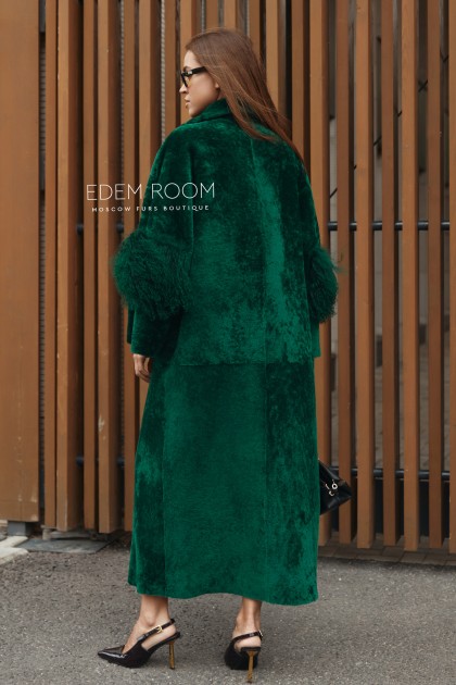 женская шубка - дубленка