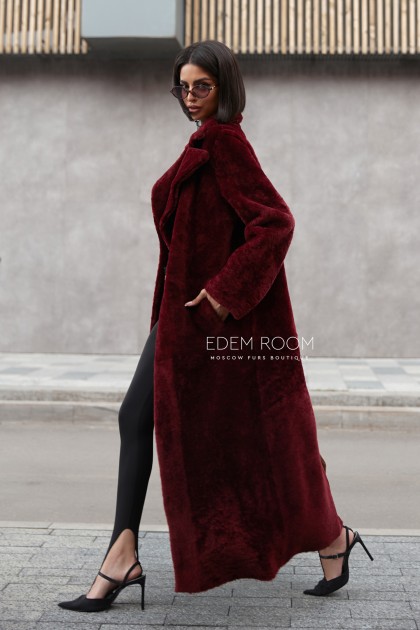 стильная шубка - дублёнка