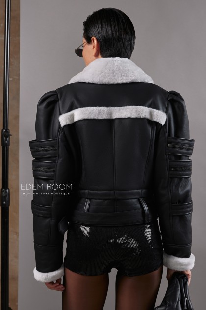 короткая куртка - дубленка