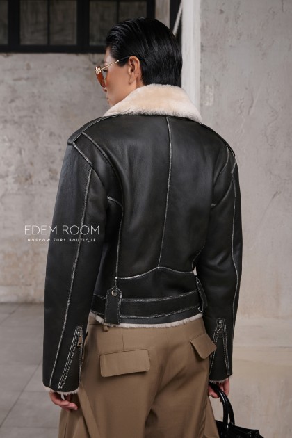 короткая дублёнка - косуха