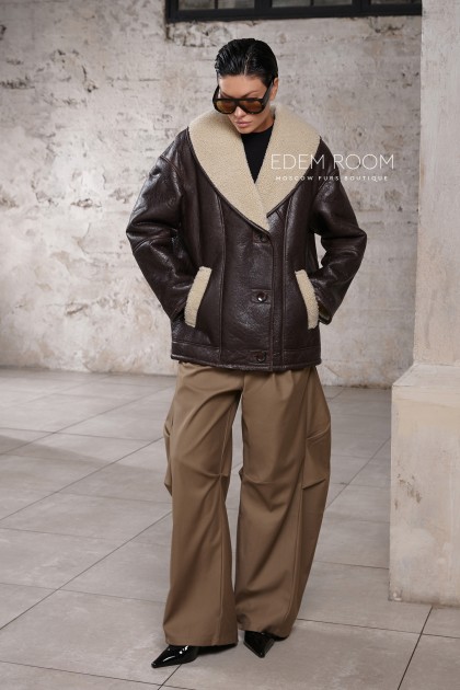 молодежная куртка - дублёнка 