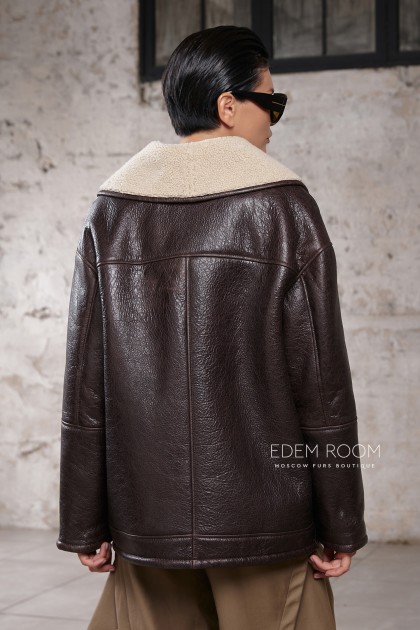 молодежная куртка - дублёнка 