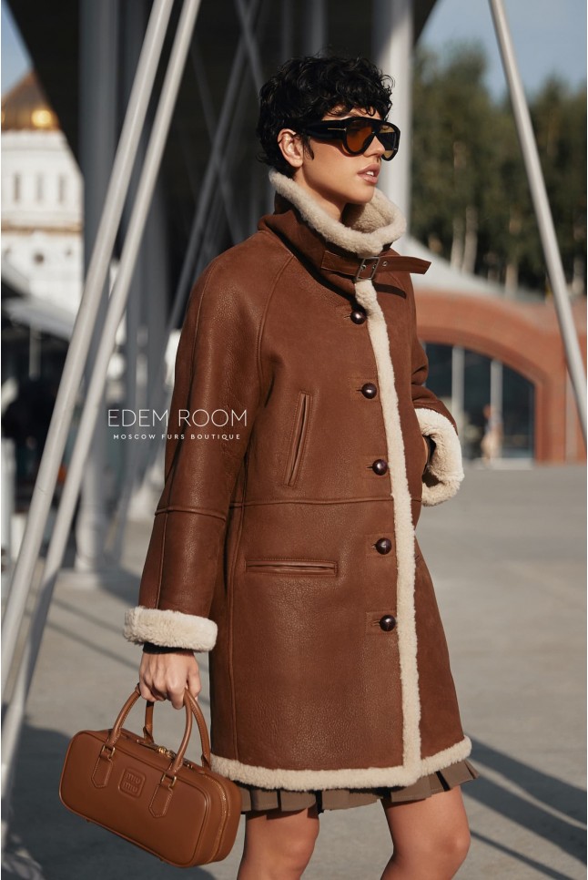 современная дублёнка 