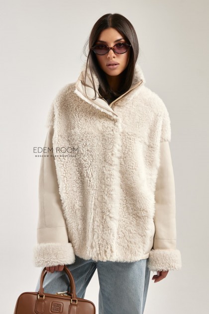 женская куртка - дублёнка 