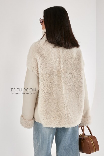 женская куртка - дублёнка 