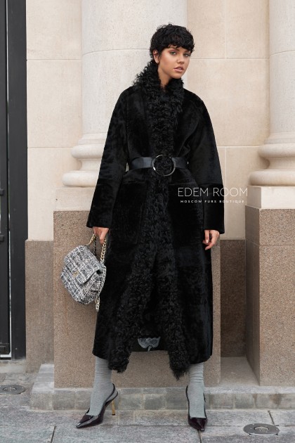 двухсторонняя шубка - дублёнка 