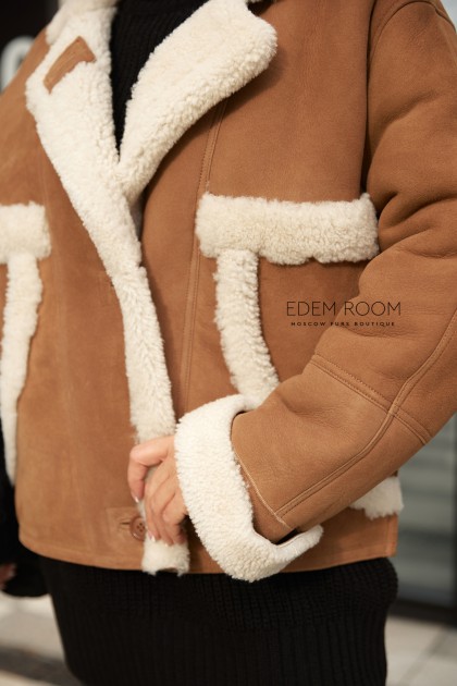 современная куртка - дублёнка