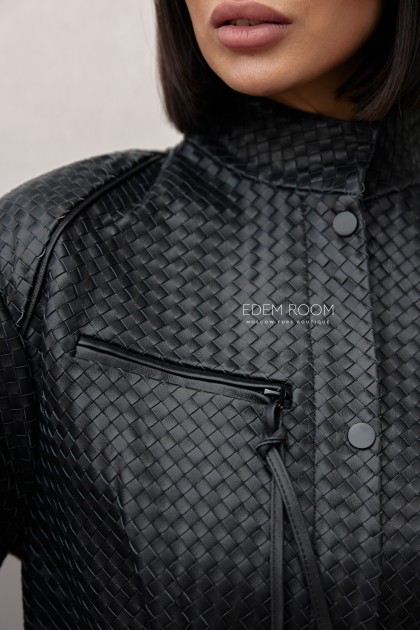 кожаный бомбер под BOTTEGA VENETA кожаный бомбер под BOTTEGA VENETA