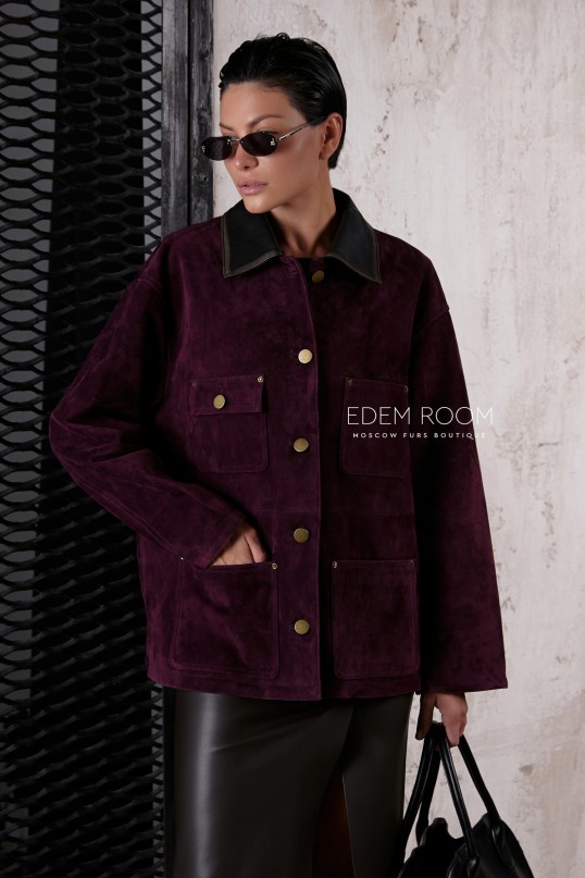 Замшевый пиджак в стиле Prada Замшевый пиджак в стиле Prada