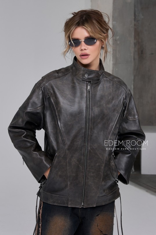 спортивная кожаная куртка