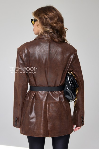 модный кожаный пиджак  модный кожаный пиджак