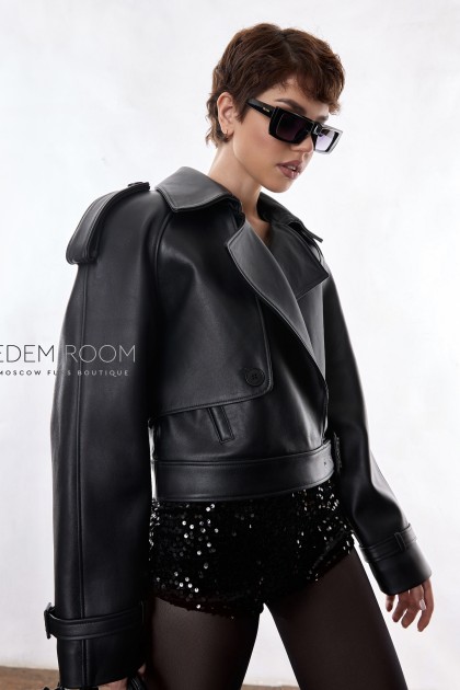 кожаная куртка на поясе кожаная куртка на поясе