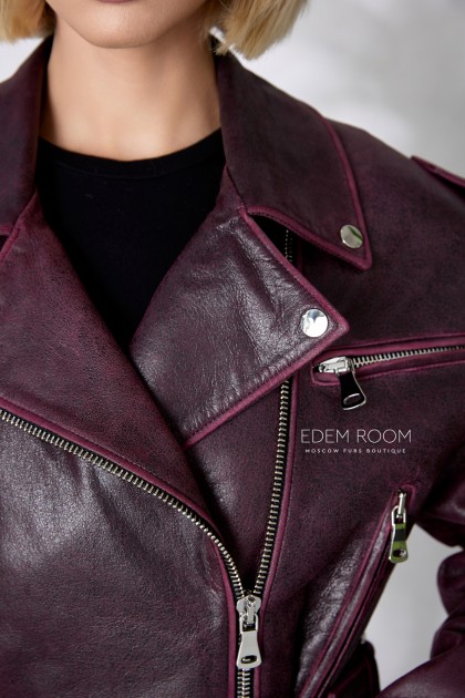 Короткая кожаная куртка - косуха