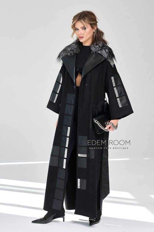 Итальянское пальто ручной работы