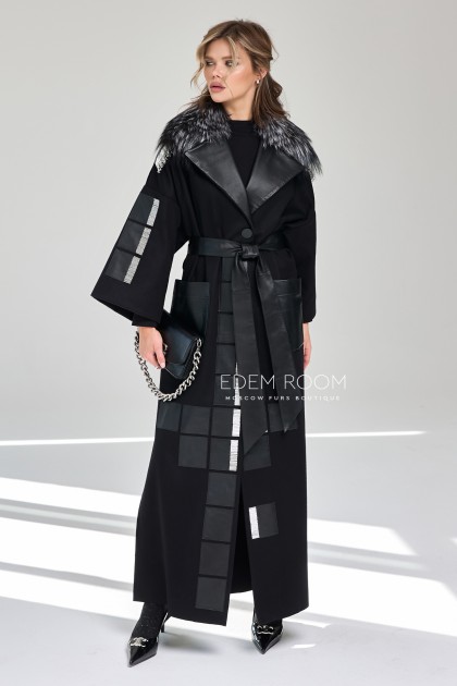 Итальянское пальто ручной работы