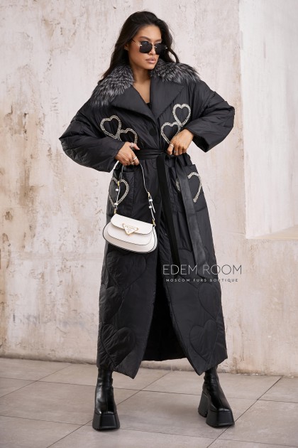 итальянское пальто ручной вышивки