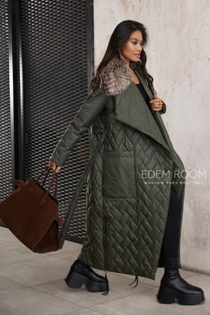 демисезонное тканевое пальто