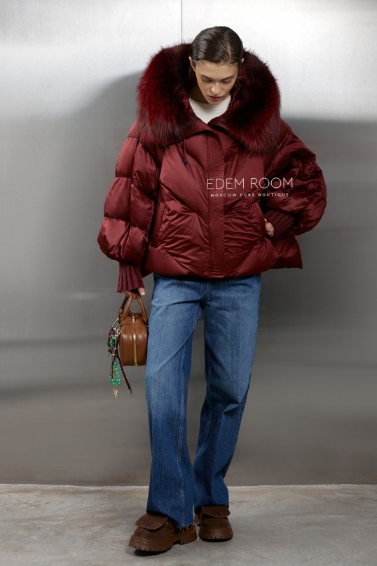 короткая куртка - пуховик скапюшоном короткая куртка - пуховик скапюшоном