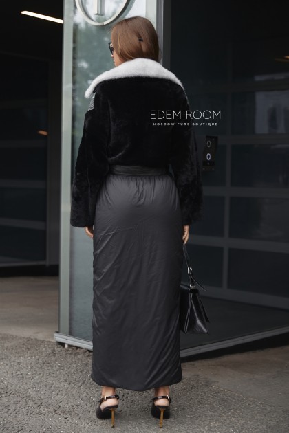 Пальто - дублёнка из мериноса Пальто - дублёнка из мериноса