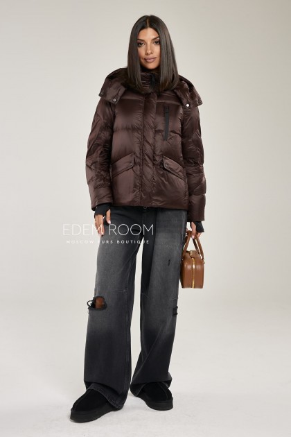 короткий пуховик - куртка