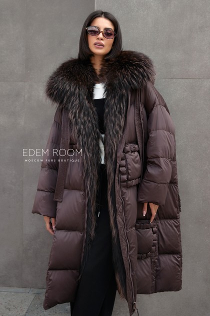 пуховик - пальто оверсайз