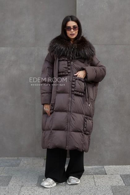 пуховик - пальто оверсайз