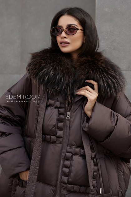 пуховик - пальто оверсайз