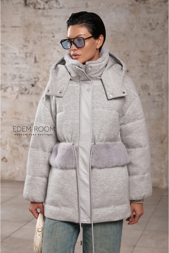 Пуховик женский в стиле Lola Piano