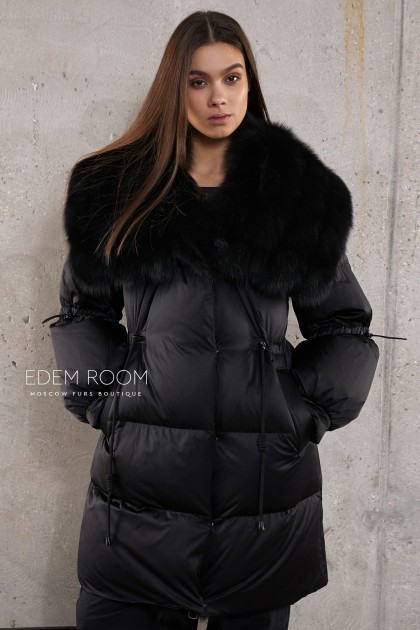 зимний пуховик с мехом зимний пуховик с мехом