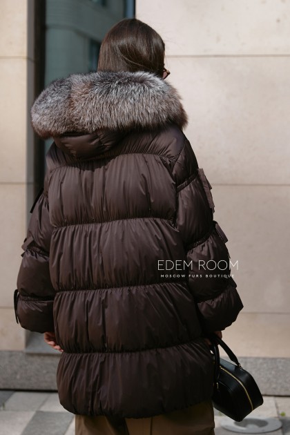 дутая зимняя куртка - пуховик