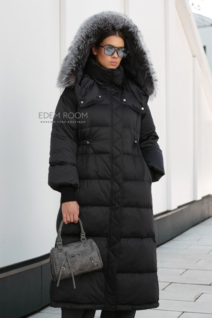 зимнее пуховое пальто