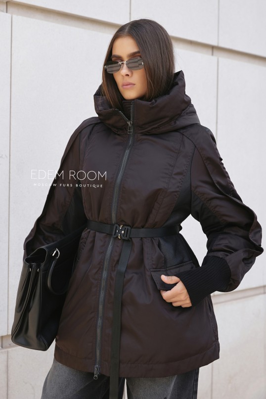 зимняя куртка - пуховик на мериносе