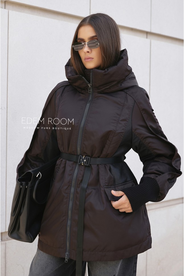 зимняя куртка - пуховик на мериносе